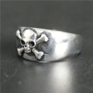 Bague Tête de Mort « Pavillon Skull Pirate »