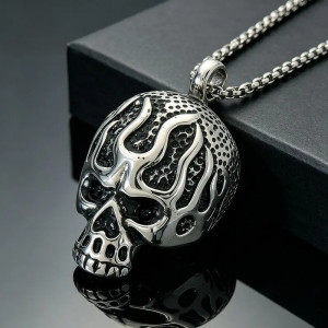 Collier Tête de Mort « Le Crâne Tribal »