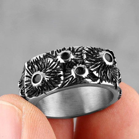 Bague Rock « Lune Mystique »