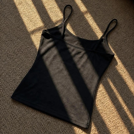 Vue Arrierre Débardeur Tête de Mort Femme « Farandole de Petits Crânes »
