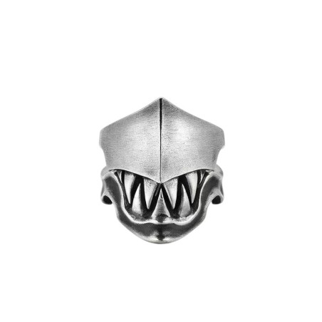 Avant Bague Tête de Mort « Mâchoire d’Acier »