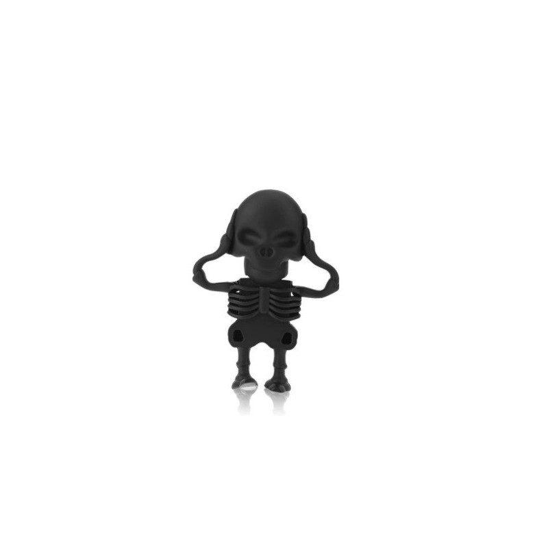 Clé USB Tête de Mort Couleur noir