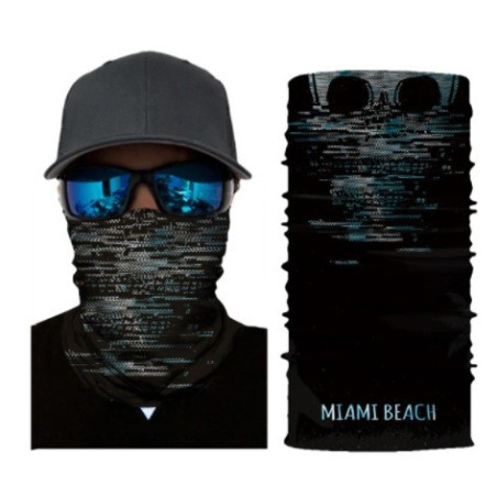 Tour de Cou Tête de Mort Miami Beach