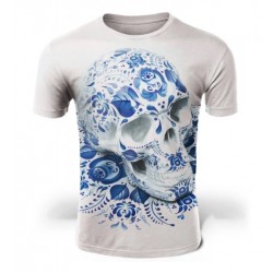 T Shirt Tête de Mort Renaissance