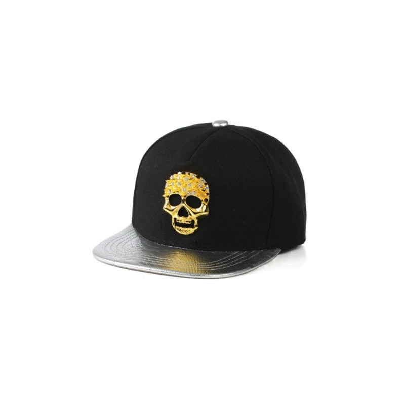 Casquette Tête de Mort Punk Modèle 1
