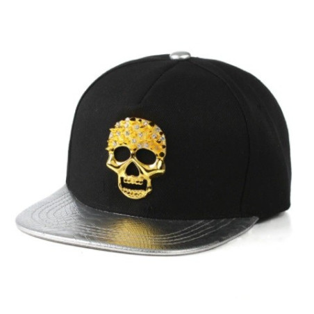 Casquette Tête de Mort Punk Modèle 1