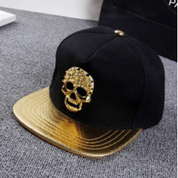Casquette Tête de Mort Hip Hop