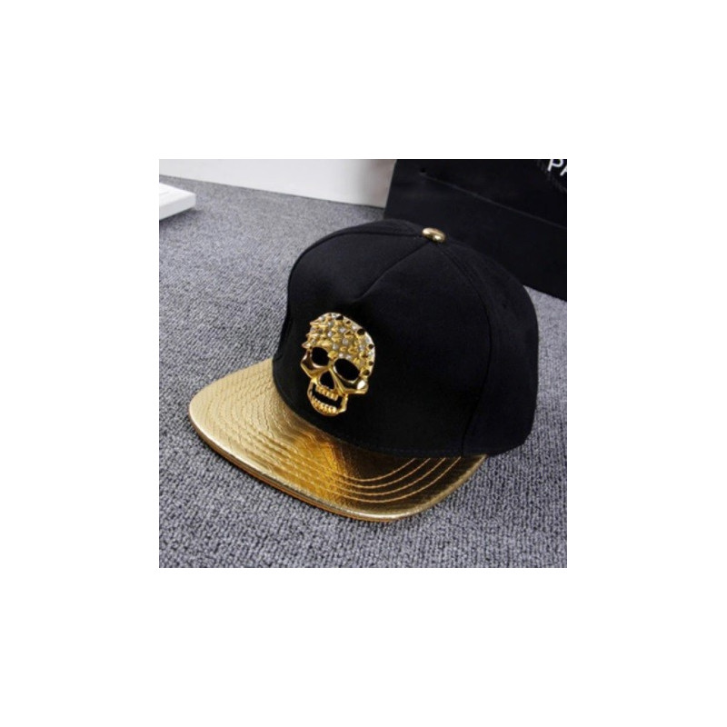 Casquette Tête de Mort Hip Hop