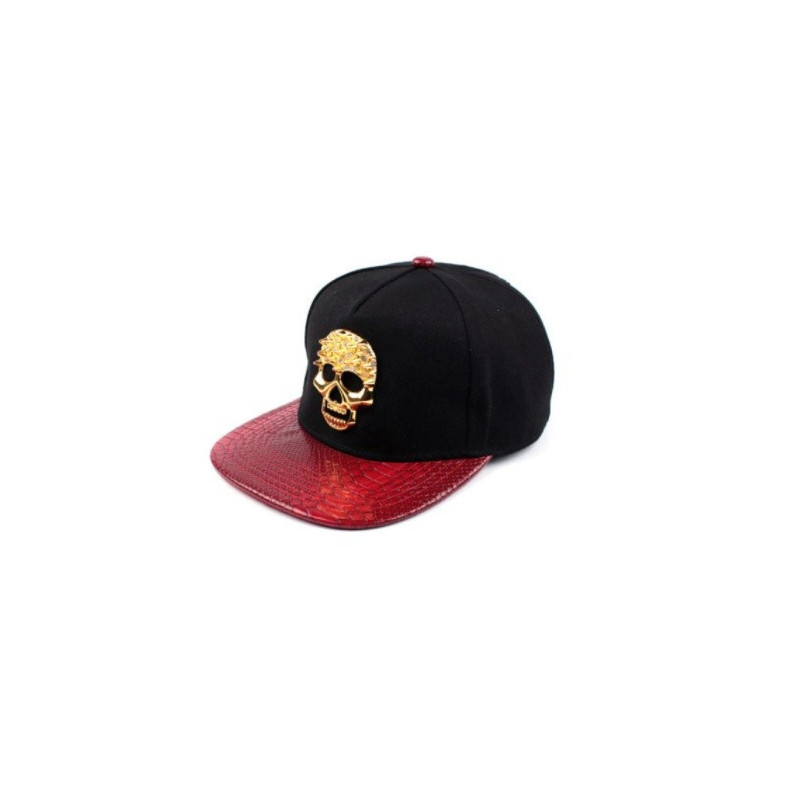 Casquette Tête de Mort Punk Modèle 2