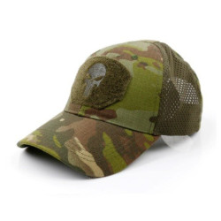 Casquette Tête de Mort Punisher camouflage