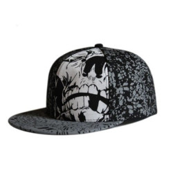 Casquette Tête de Mort Hip Hop motif