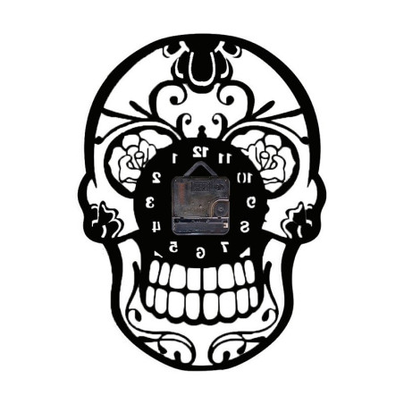Horloge Originale Jour des Morts vue derriere