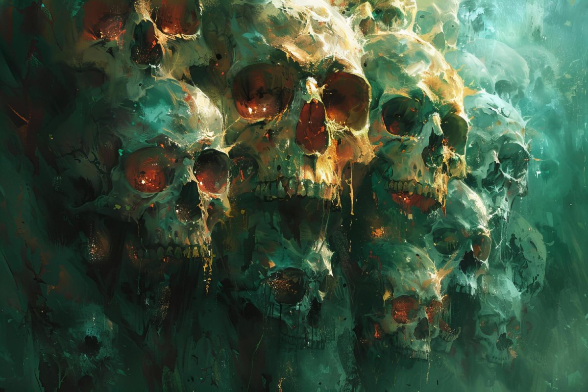 Où placer un tableau tête de mort dans votre intérieur