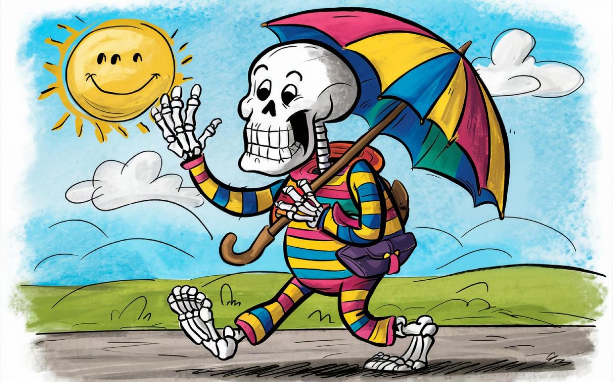 Quelles sont les caractéristiques techniques du parapluie tête de mort